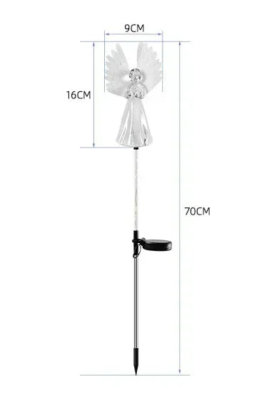 New 4-Leaf Led Solar Windmill Lights Turning Windmill Lawn Lights Waterproof Outdoor Courtyard Garden Decorative Lights